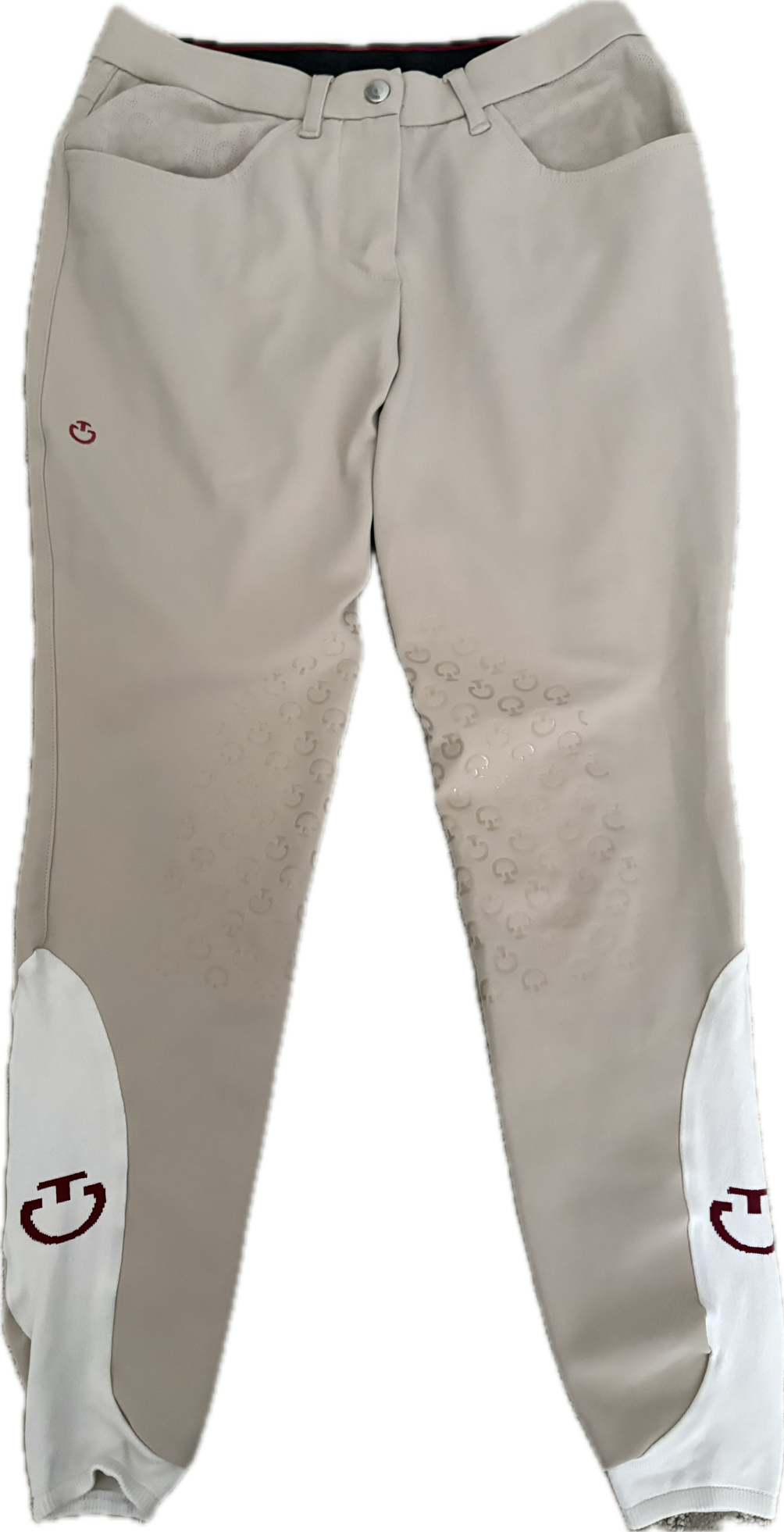 Cavalleria Toscana Knee Grip System Breeches - Tan - IT 40 (US 6)