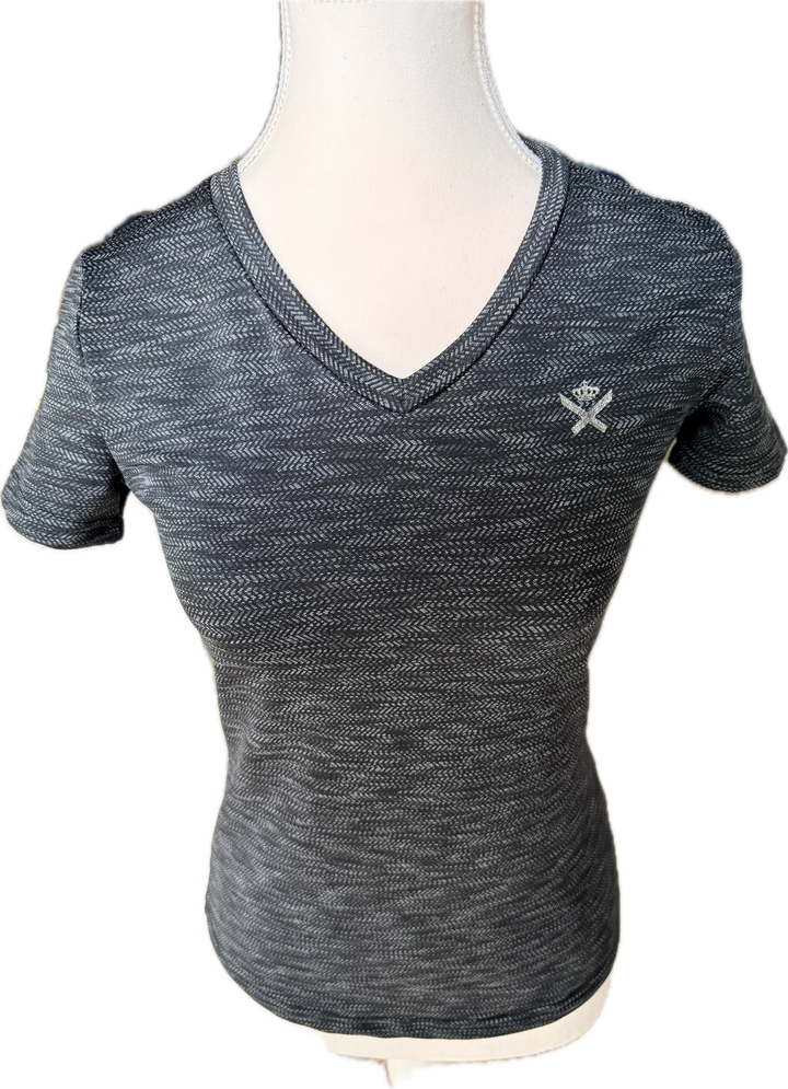 Kingsland Short Sleeve Dressage T-Shirt - Gray - Women's Small - New!