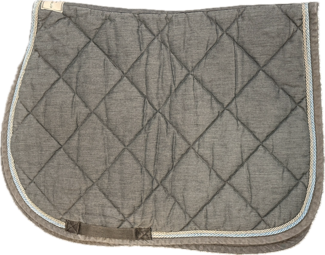 Cristina Sport Saddle Pad - Gray - Full