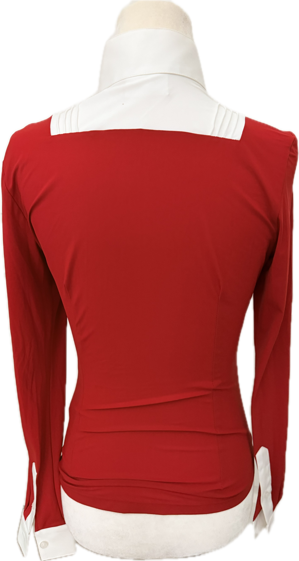 Cavalleria Toscana American Show Shirt - Red - Women's XXS