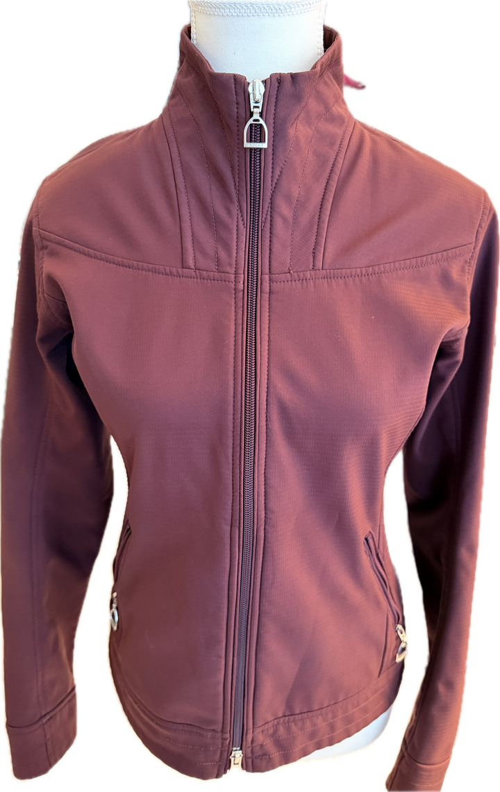 Ariat Soft Shell Jacket - Burgundy - Women's XS