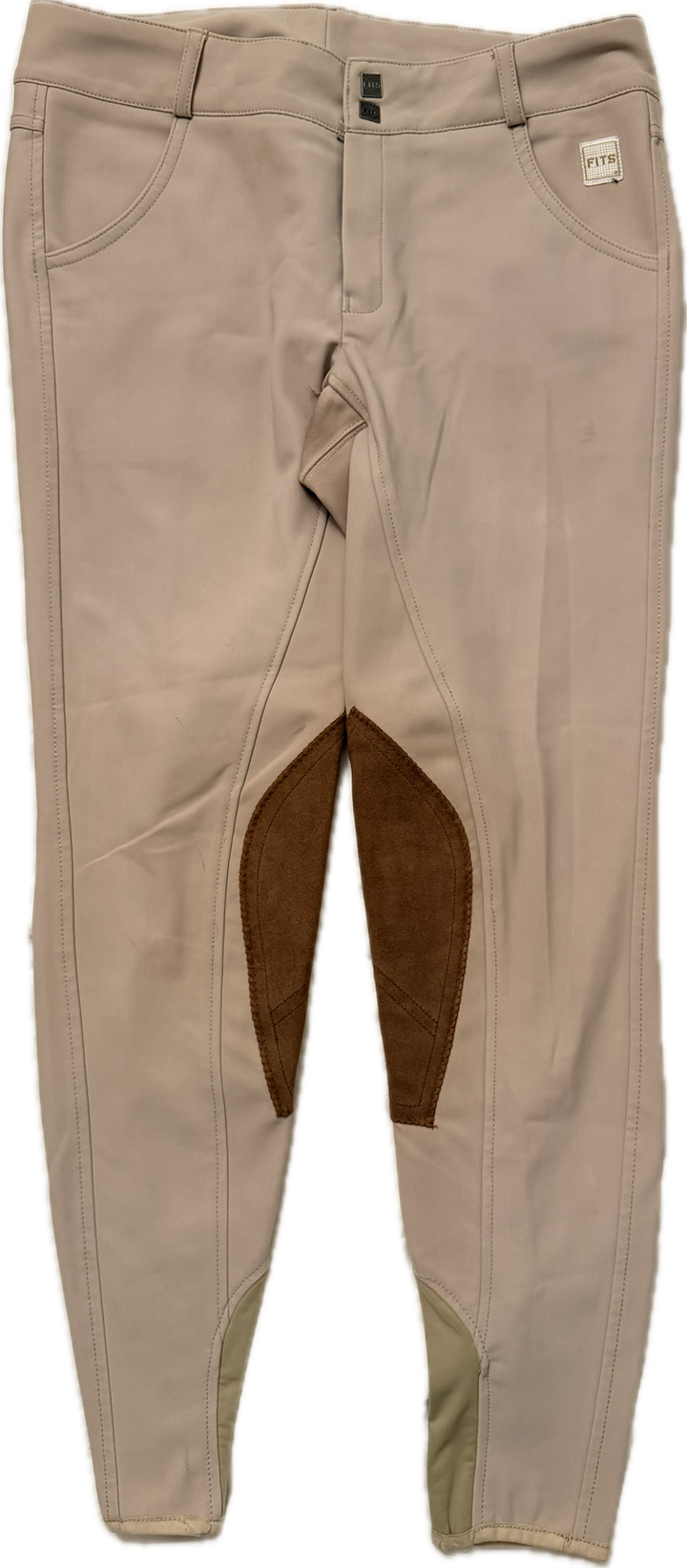 FITS Classic Knee Patch Breeches - Tan - Women's US 28R