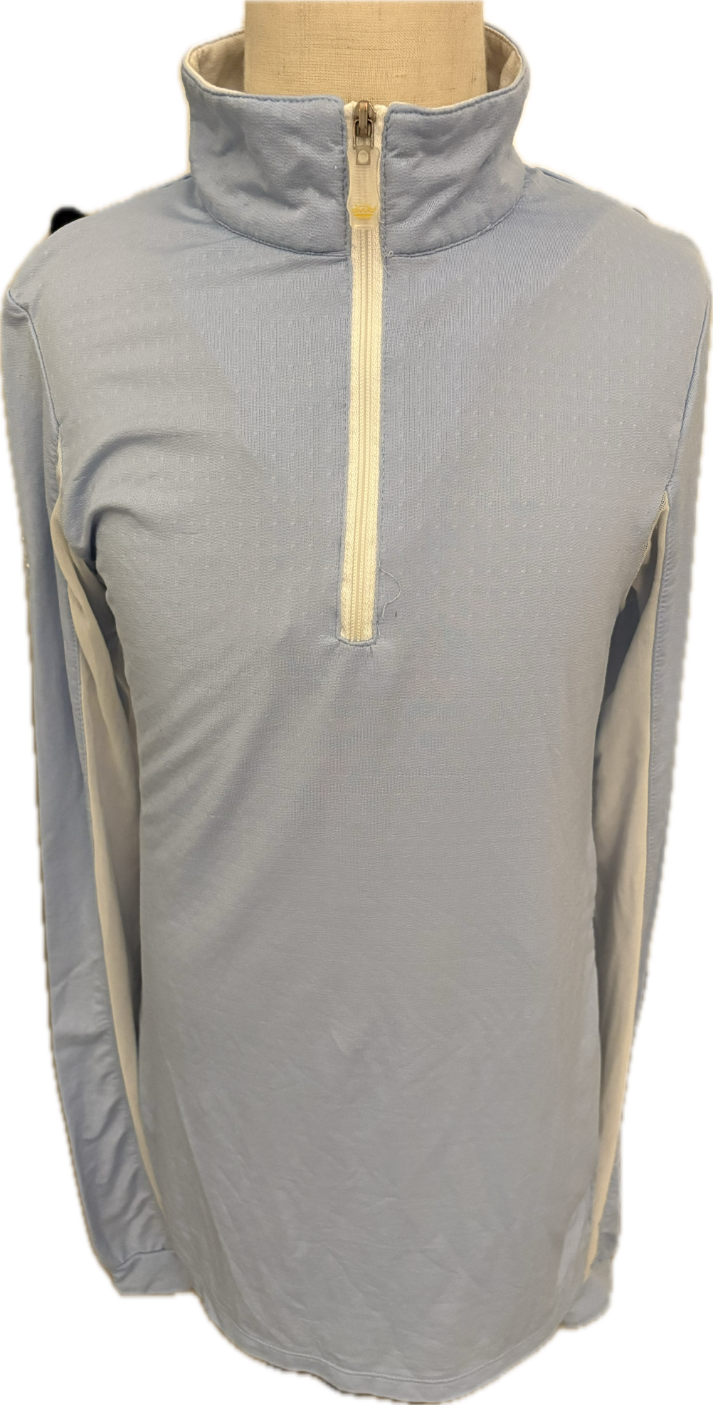 Kastel Denmark Navy L/S Riding Shirt - Light Blue - Women's XXXS