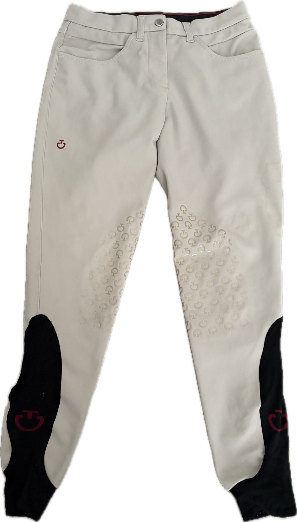 Cavalleria Toscana Knee Grip System Breeches - Tan - IT 40 (US 6)
