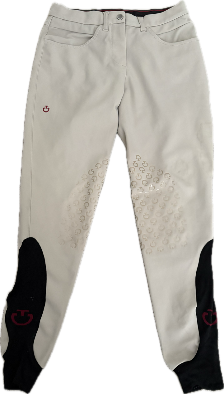 Cavalleria Toscana Knee Grip System Breeches - Tan - IT 40 (US 6)