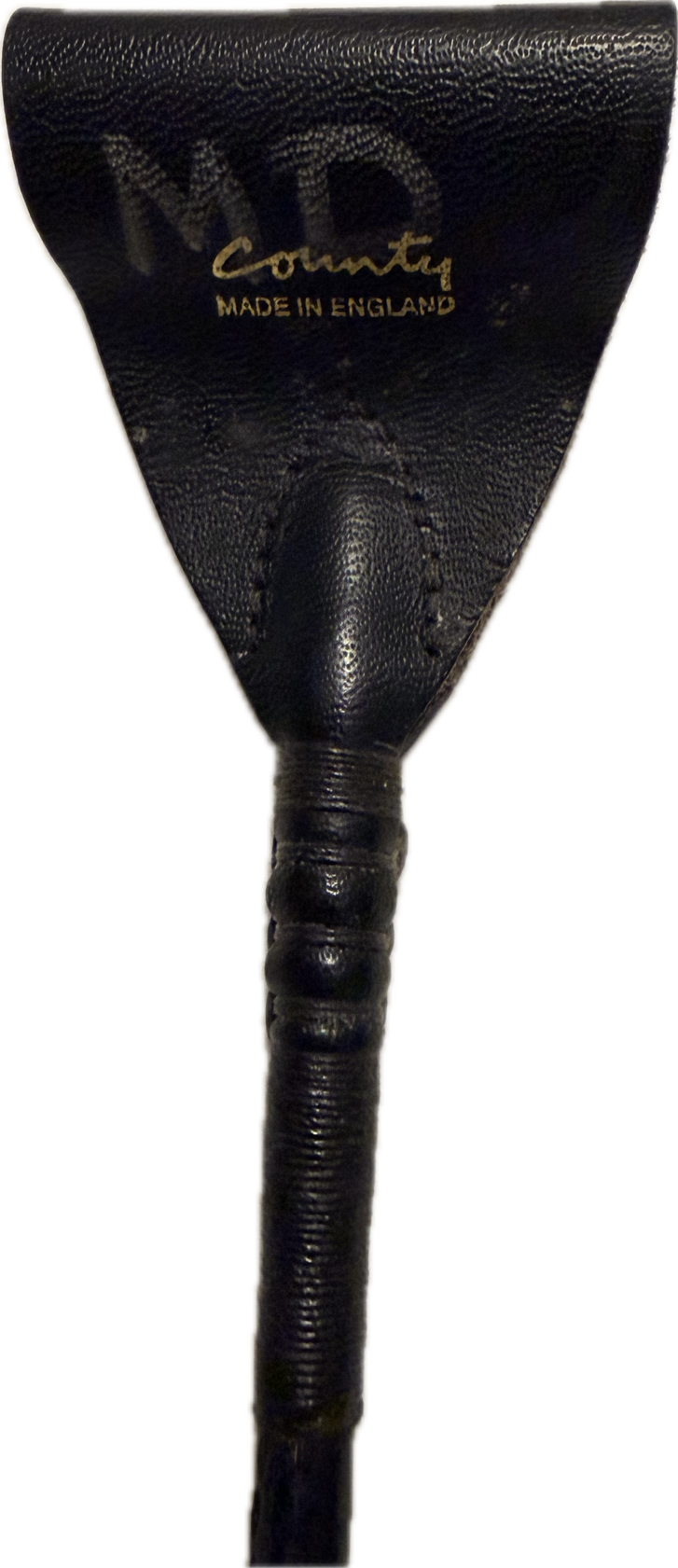 County Leather Covered Soft Grip Bat Crop - 19"