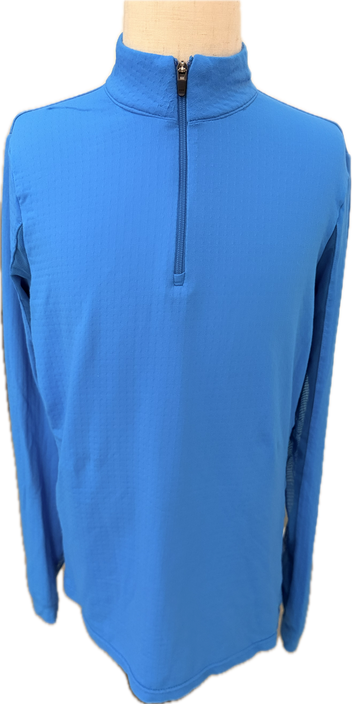 Irideon Kids Cooldown Icefil L/S Shirt - Aqua - Child's L