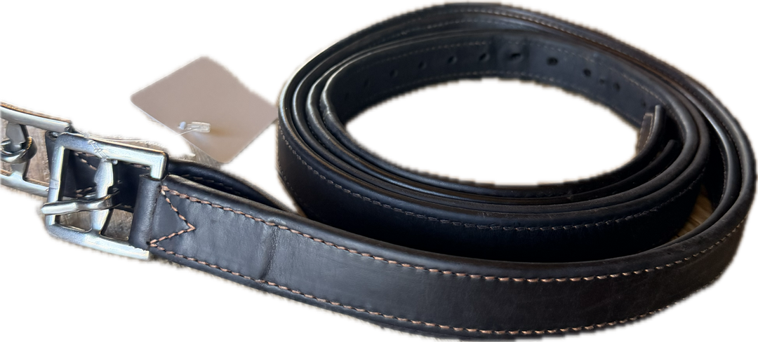 Voltaire Stirrup Leathers - Dark Brown - 58"
