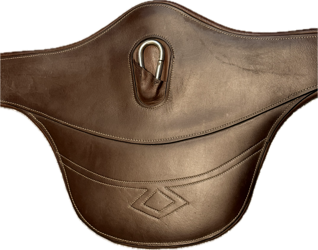 Royal Leather Belly Guard Jump Girth - 52"