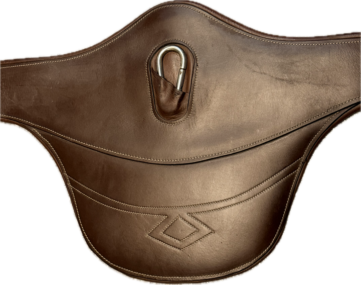 Royal Leather Belly Guard Jump Girth - 52"
