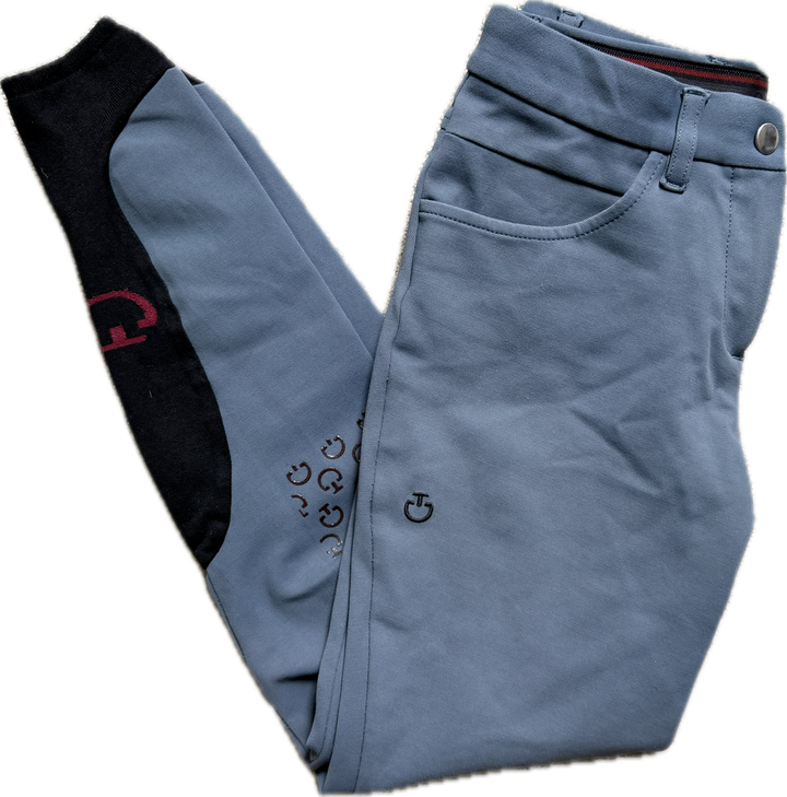 Cavalleria Toscana Knee Grip System Breeches Slate Blue - Women's US 6