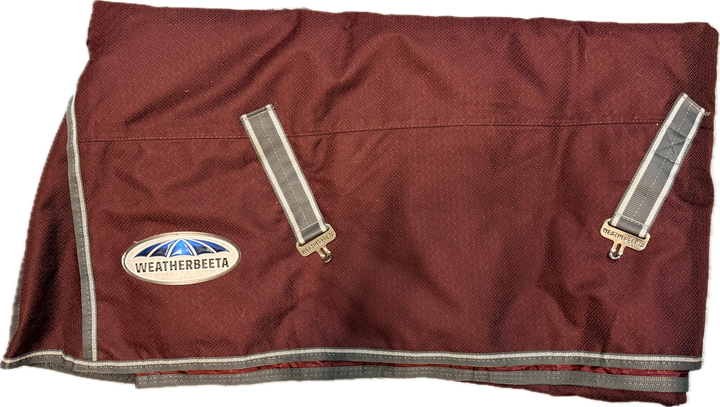 WeatherBeeta ComFiTec Plus Dynamic Turnout Blanket - Burgundy - 75"