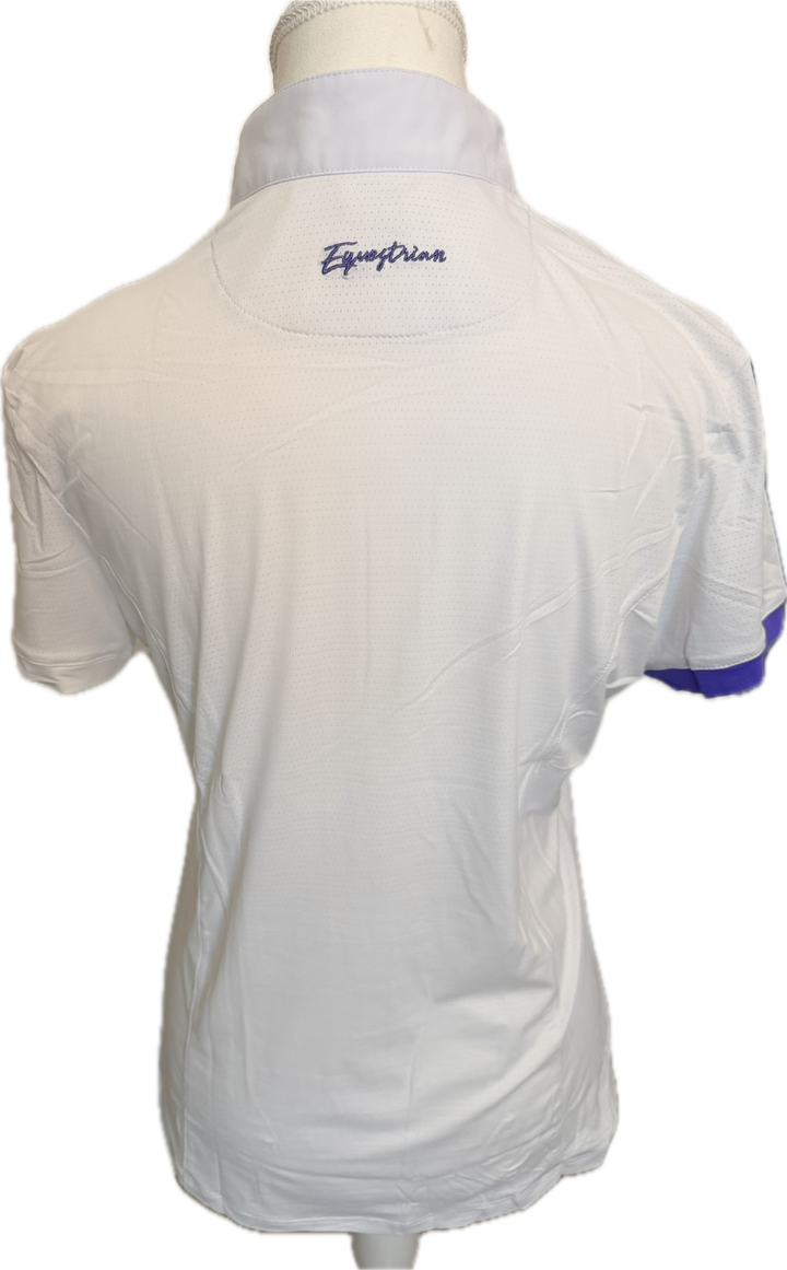 The Bit Equestrian S/S Show Shirt - White - New!