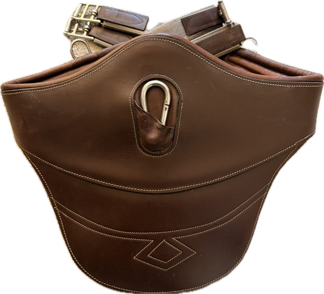 Royal Leather Belly Guard Jump Girth - 52"