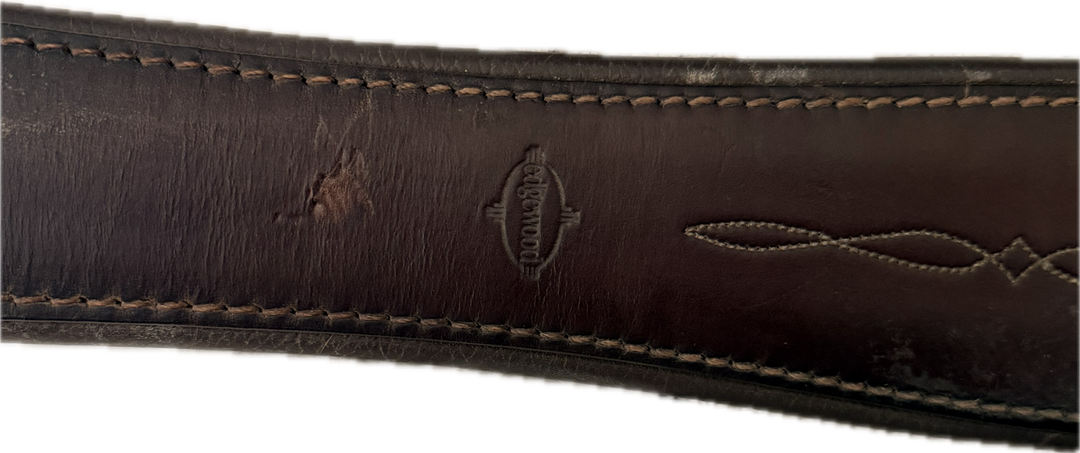 Edgewood Fancy Stitch Leather Girth - 54"