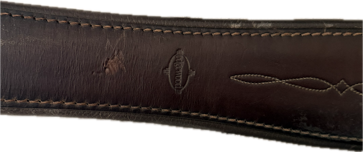 Edgewood Fancy Stitch Leather Girth - 54"