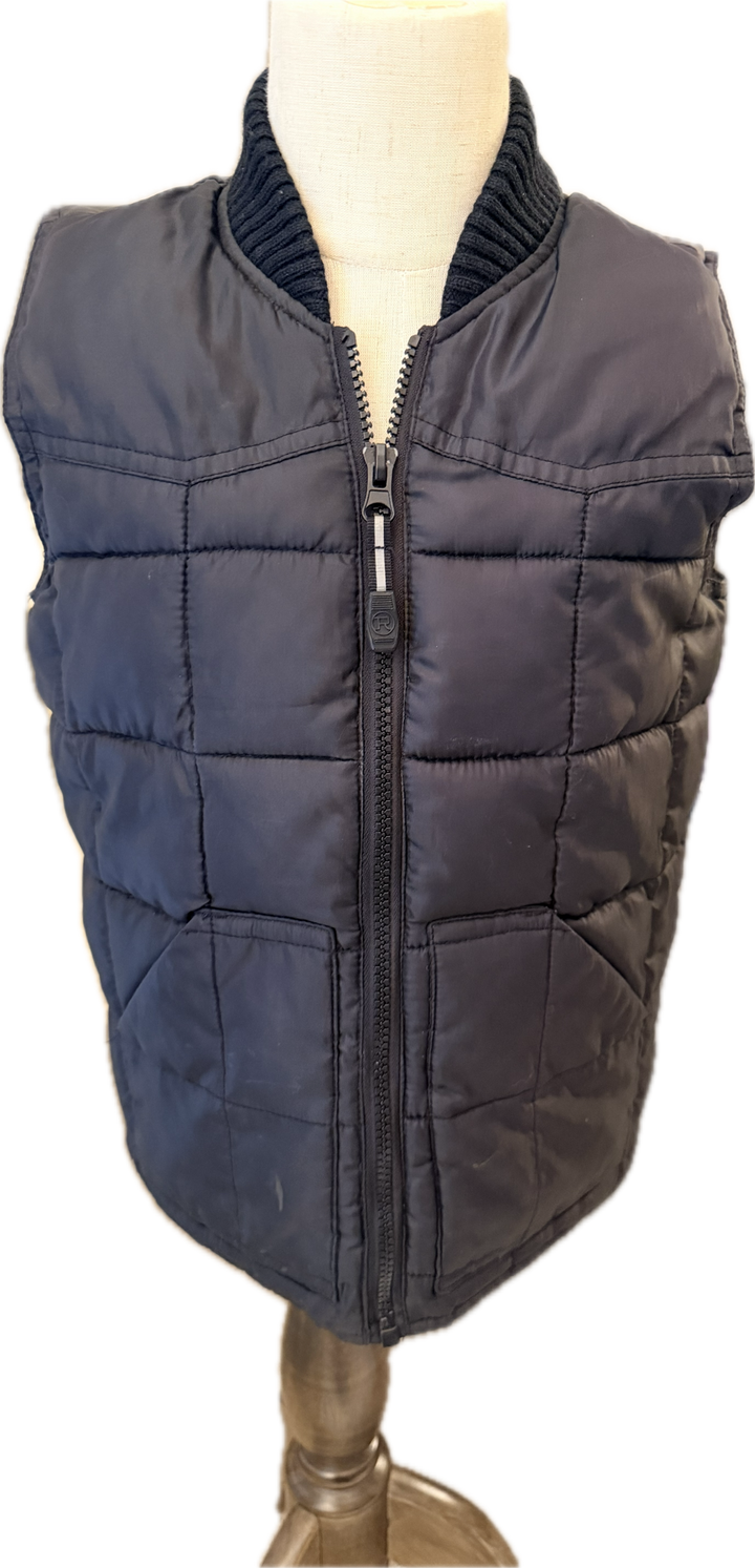 Roper Puffer Vest - Black - Child's Small