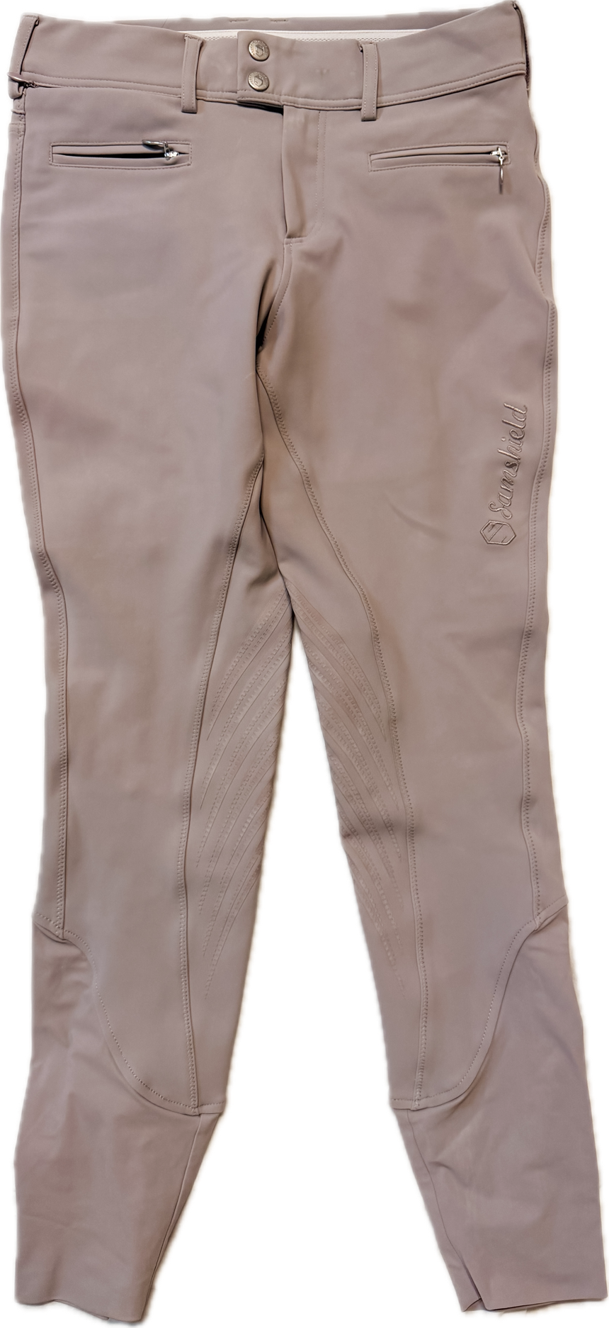 Samshield - Clothilde Knee Grip Women's Breeches - Tan - Women's FR 34 (US 2)