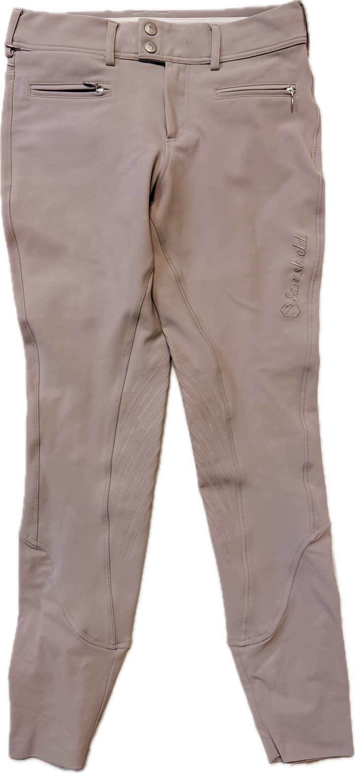 Samshield - Clothilde Knee Grip Women's Breeches - Tan - Women's FR 34 (US 2)