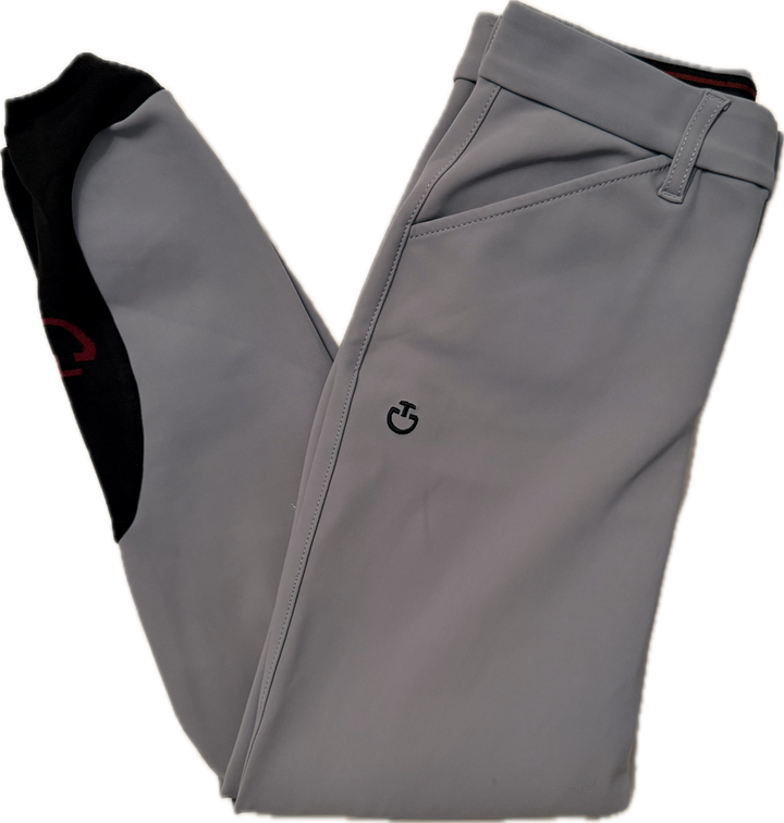 Cavalleria Toscana Knee Grip Breeches - Gray - Child's 12