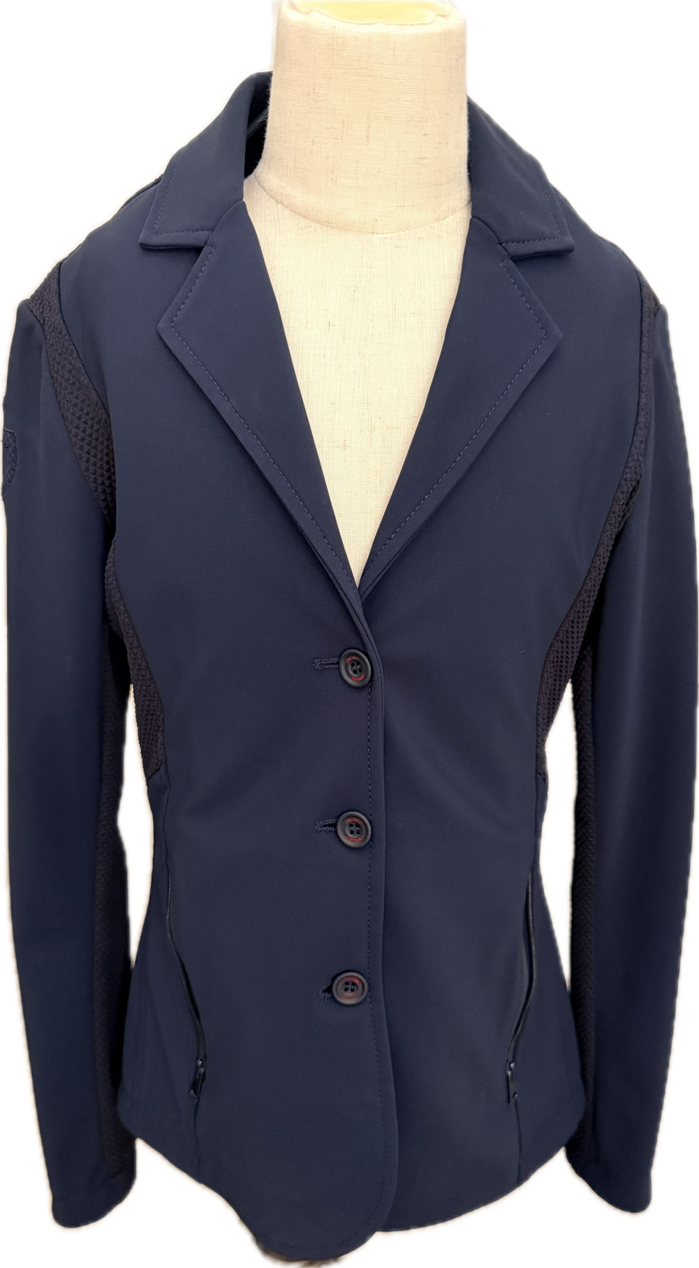 Cavalleria Toscana Navy Blue Show Jacket - Child's 12 - New!