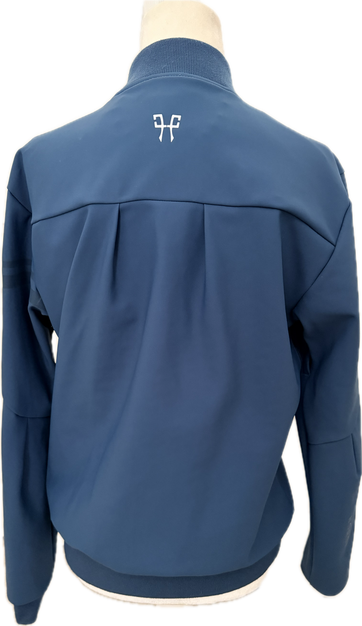 Horse Pilot Airbag Compatible Bomber Jacket - Teal - Women's Small
