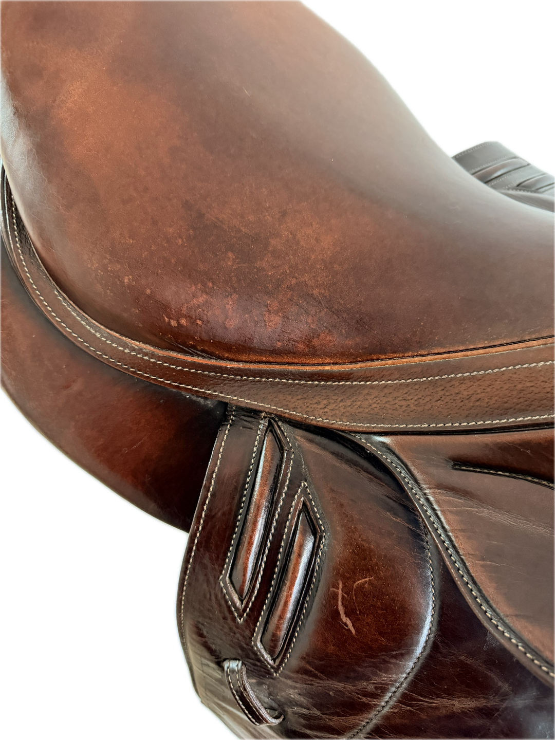 18" 3R Devoucoux Biarritz Lab All Buffalo Hunter/Jumper Saddle