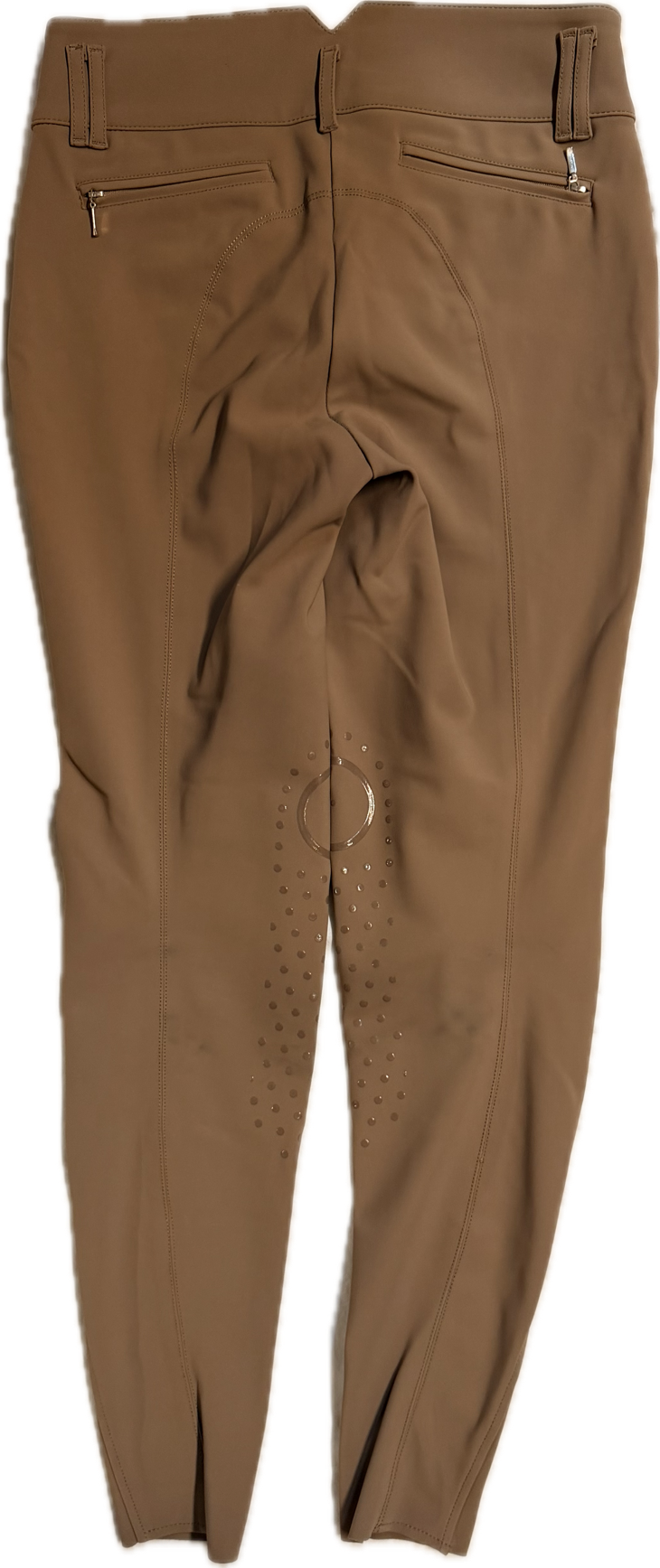 EGO7 Women's Jumping EJ Knee Patch Breeches - Hazelnut - Size IT 42 (US 26)