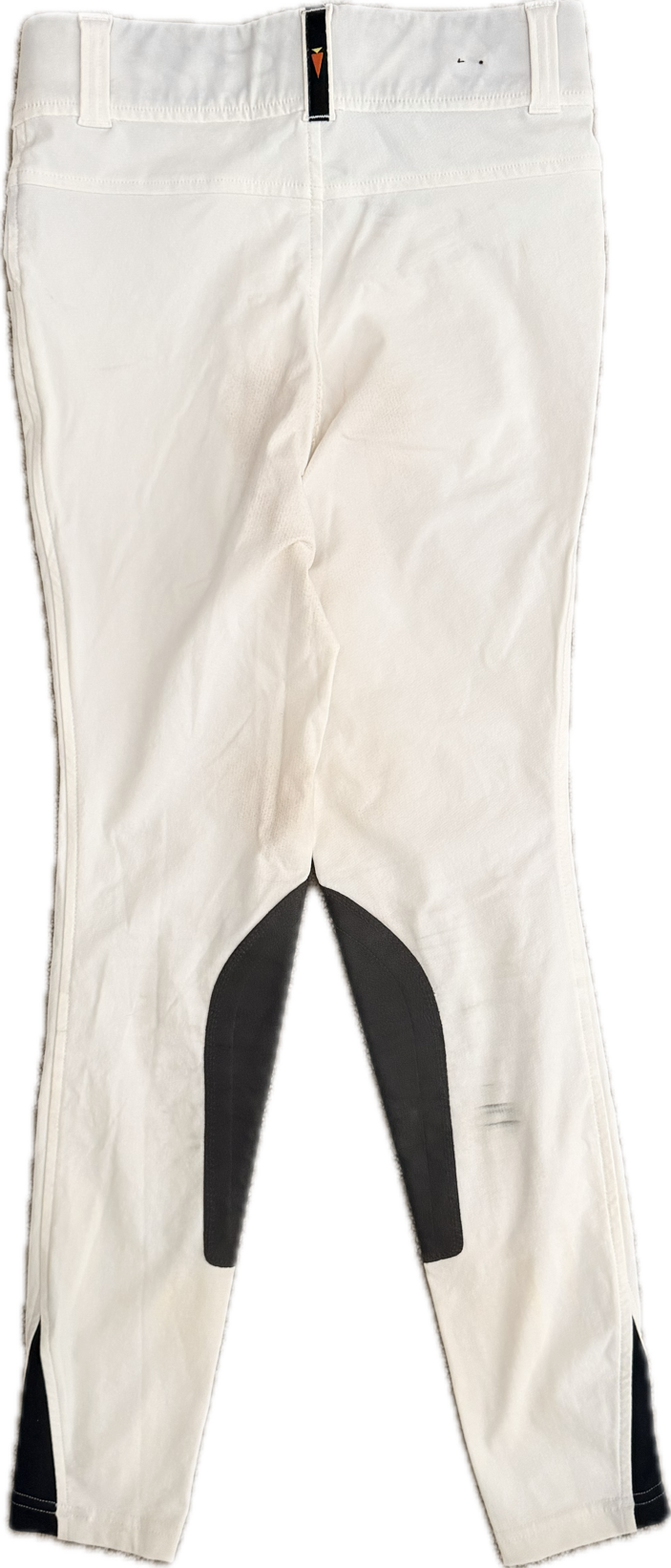Kerrits Kids' Crossover Knee Patch Breeches - White - Child's L
