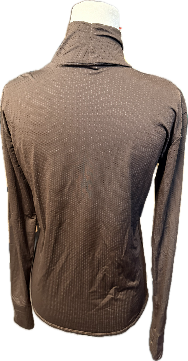Kismet  "Alexa AIR" Turtleneck L/S UV with Thumbhole - Brown - Women's Medium