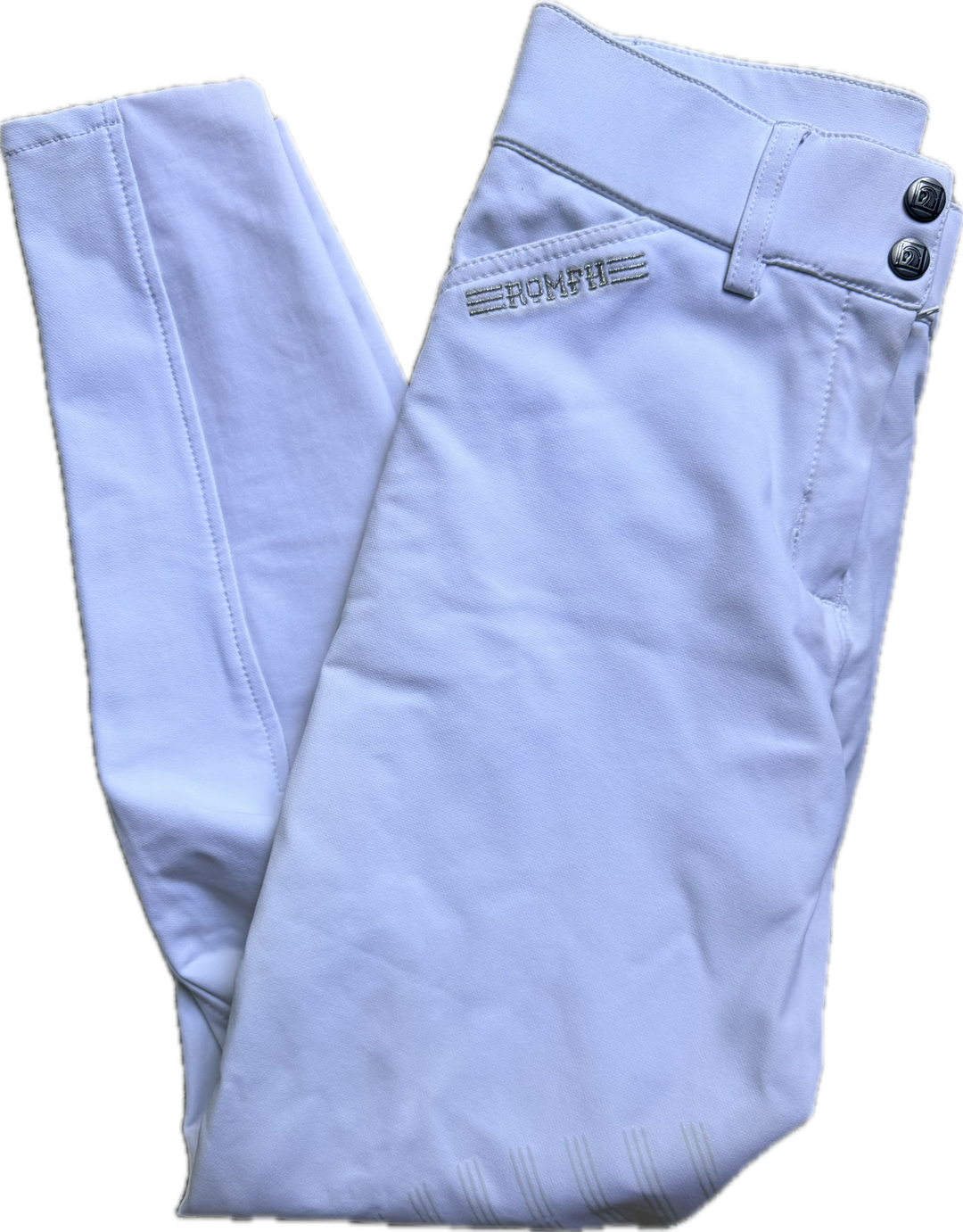 Romfh Sarafina Knee Grip Breeches- White - Women's 24R