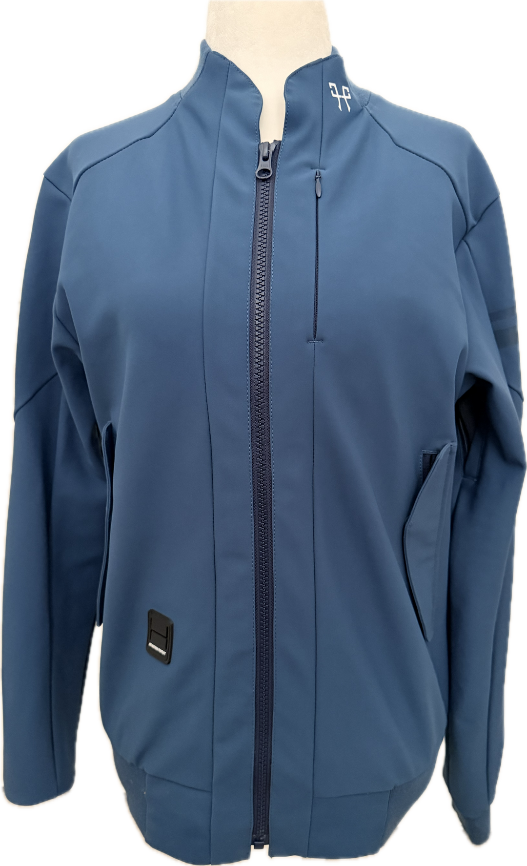 Horse Pilot Airbag Compatible Bomber Jacket - Teal - Women's Small