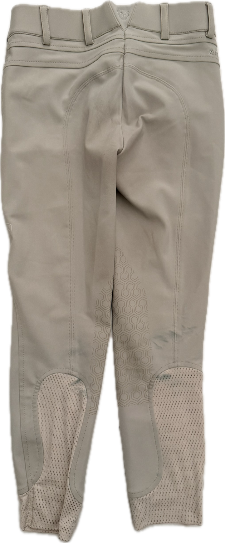 Ariat Pro Series Grip Knee Patch Breech - Tan - Child's 10