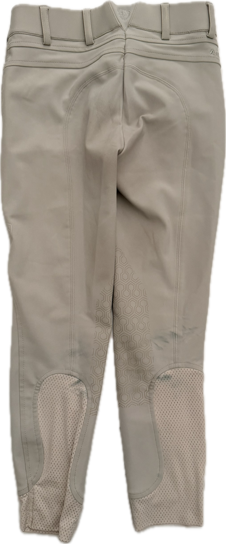Ariat Pro Series Grip Knee Patch Breech - Tan - Child's 10