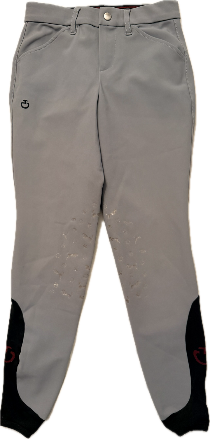 Cavalleria Toscana Knee Grip Breeches - Gray - Child's 12