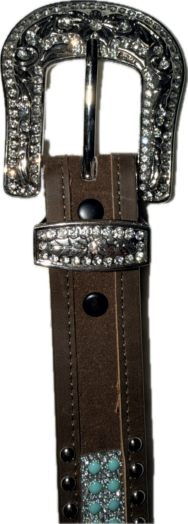 Children's Beaded Buckle Belt - 20"