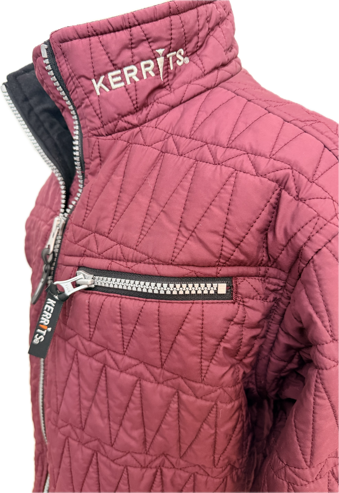 Kerrits Quilted Coat - Burgundy - Child's Medium