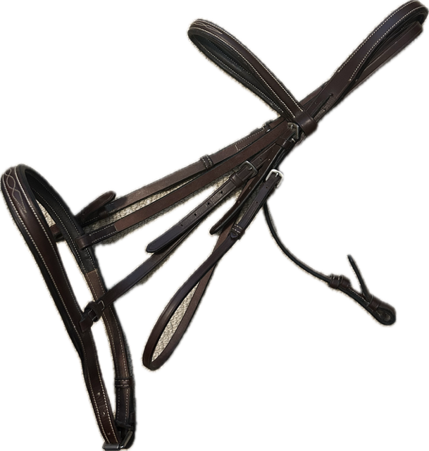 Red Barn Brown English Leather Bridle