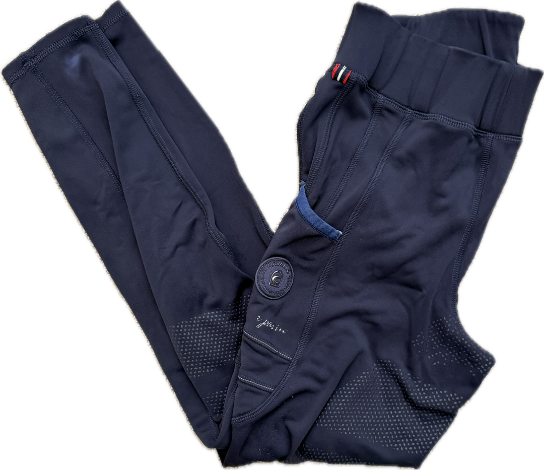 Cavallo Kid´s Riding Grip Leggings - Navy - Child's 11