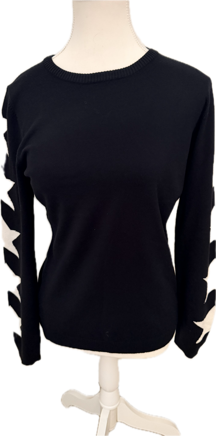 Lucky Stars Soft-Knit Sweater - Women's XL - New!