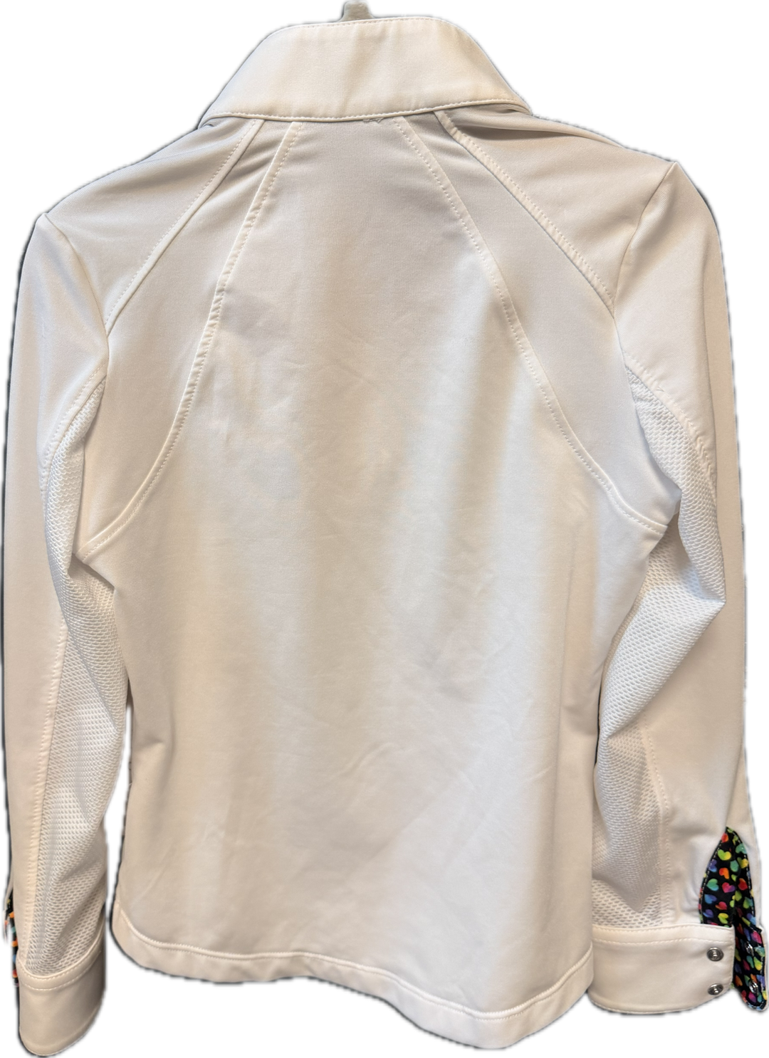 RJ Classics Long Sleeve Show Shirt- White - Child's XS