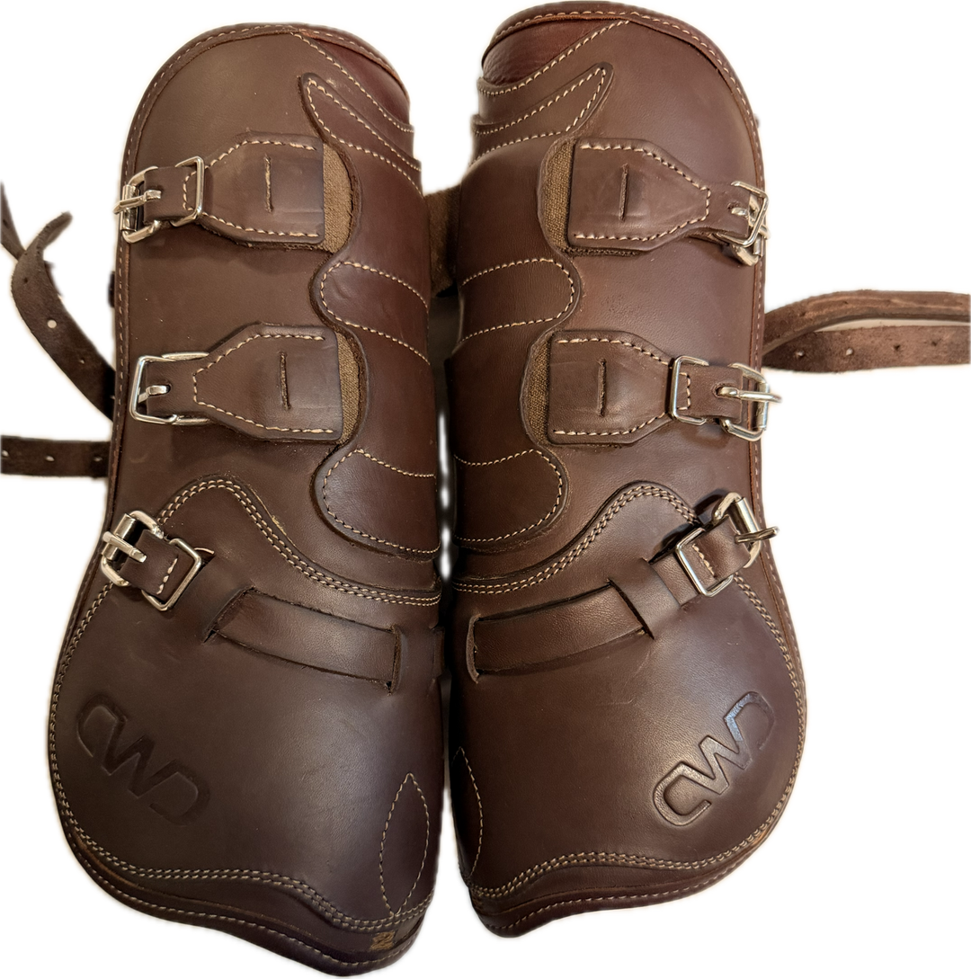 CWD Equitation Buckle Tendon Boots with Calfskin Lining - Size 3 (Full)