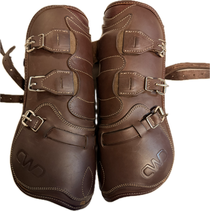 CWD Equitation Buckle Tendon Boots with Calfskin Lining - Size 3 (Full)