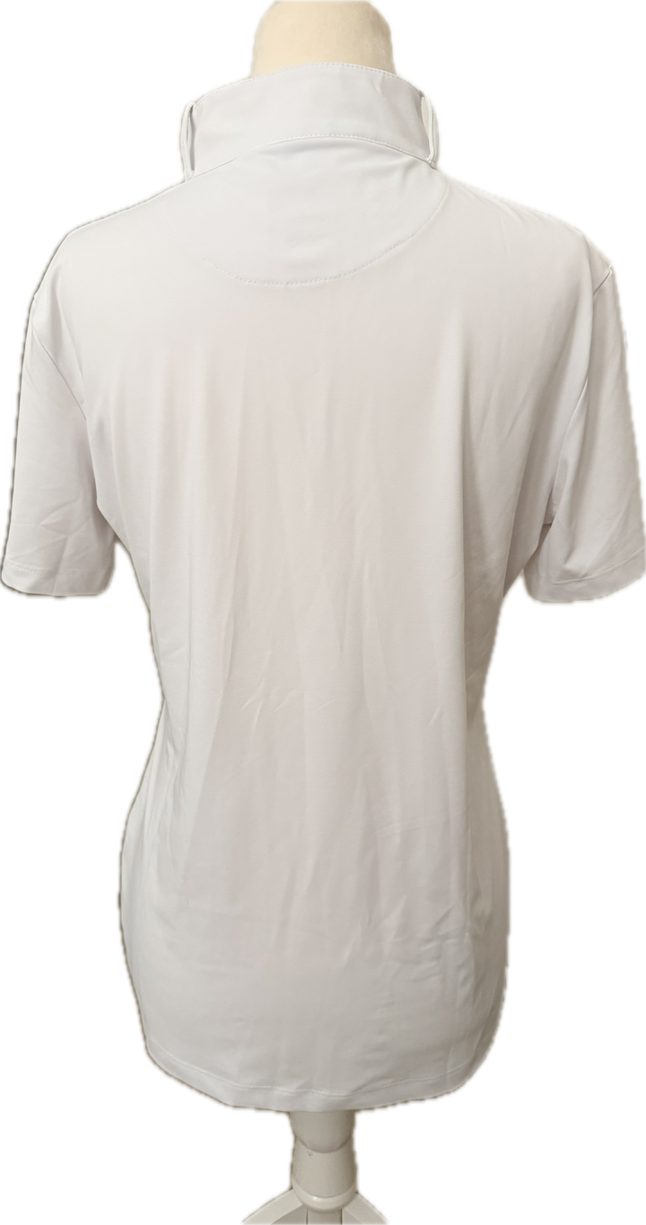 Imperial Riding Short Sleeve Competition Shirt - White - Women's Medium