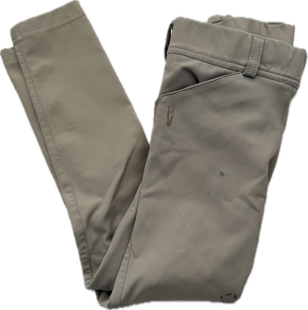 Irideon Knee Pathc Breeches - Tan - Child's 10