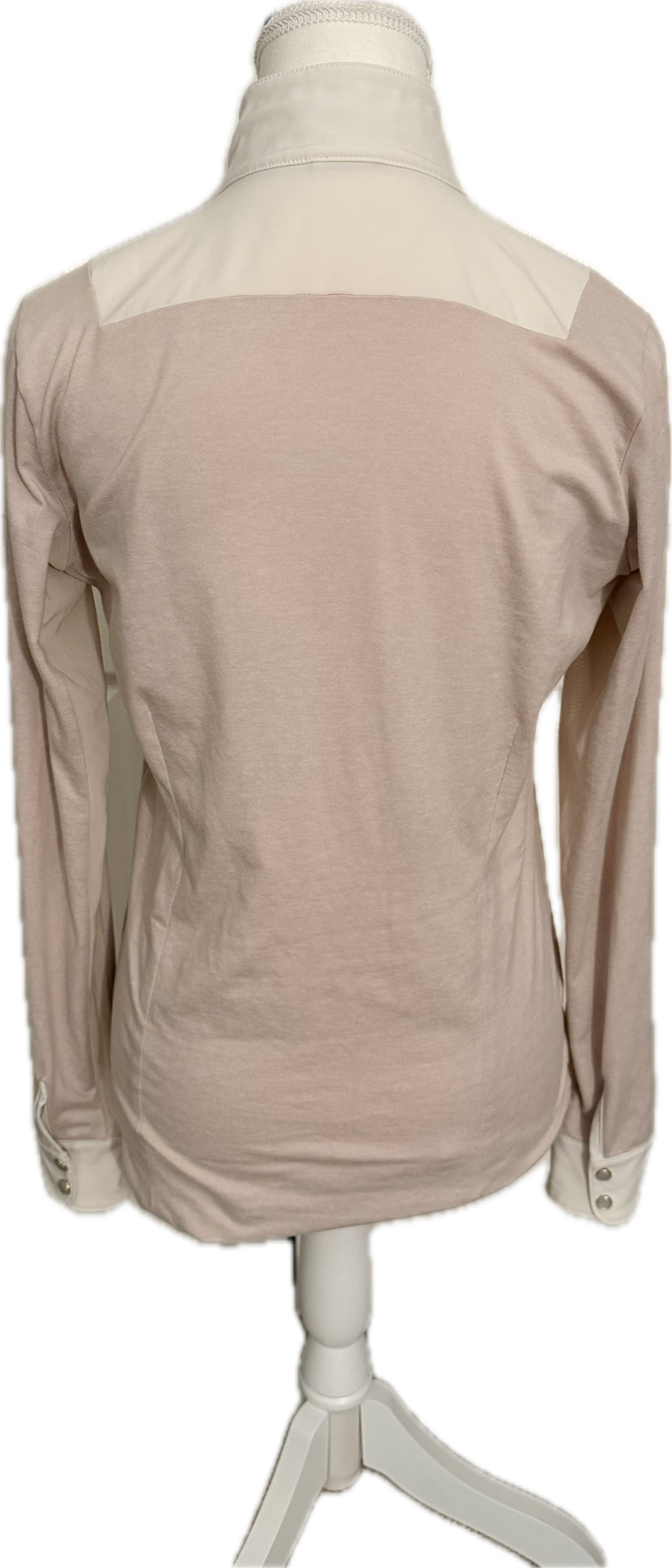 Calverro 'Victory' Competition Shirt In Petal & White - Women's XS