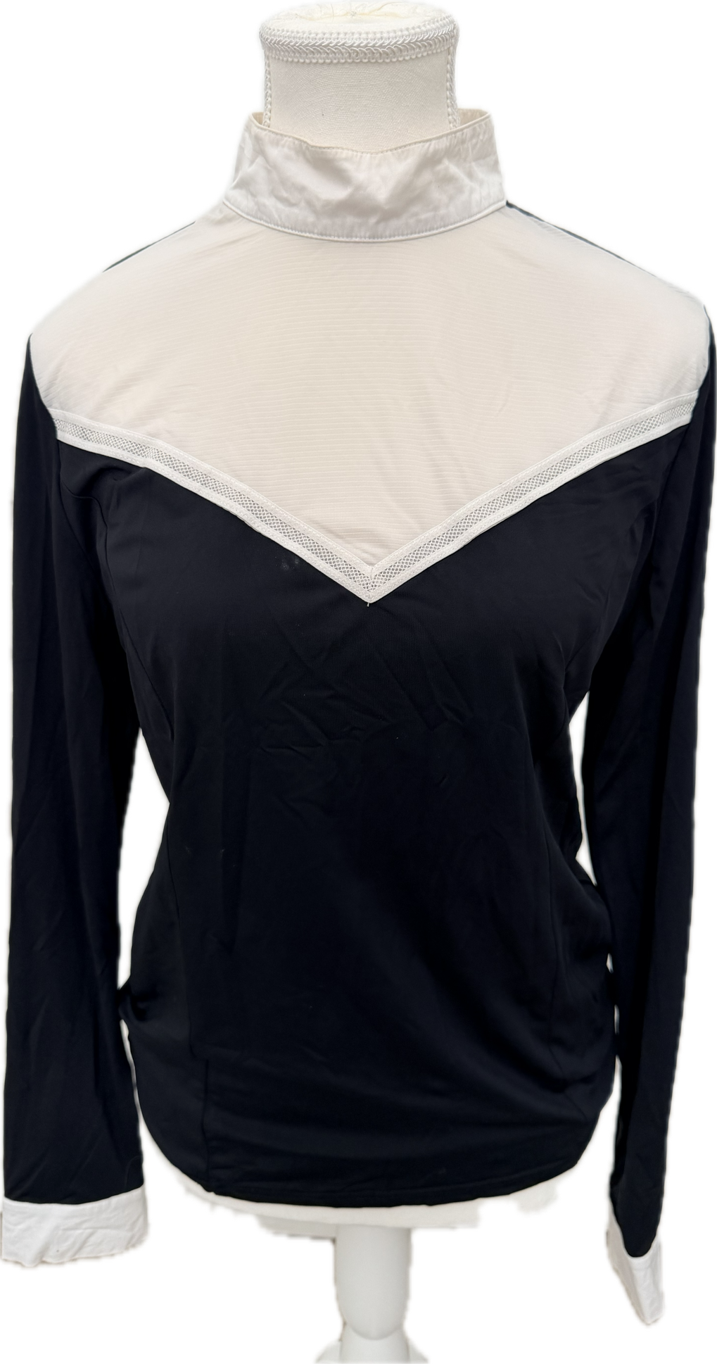 Harcour Casall Competition Shirt - Black - Women's Large