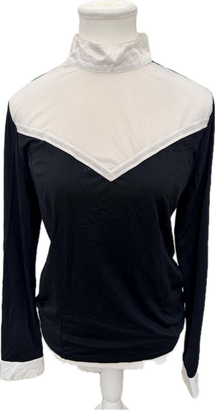 Harcour Casall Competition Shirt - Black - Women's Large