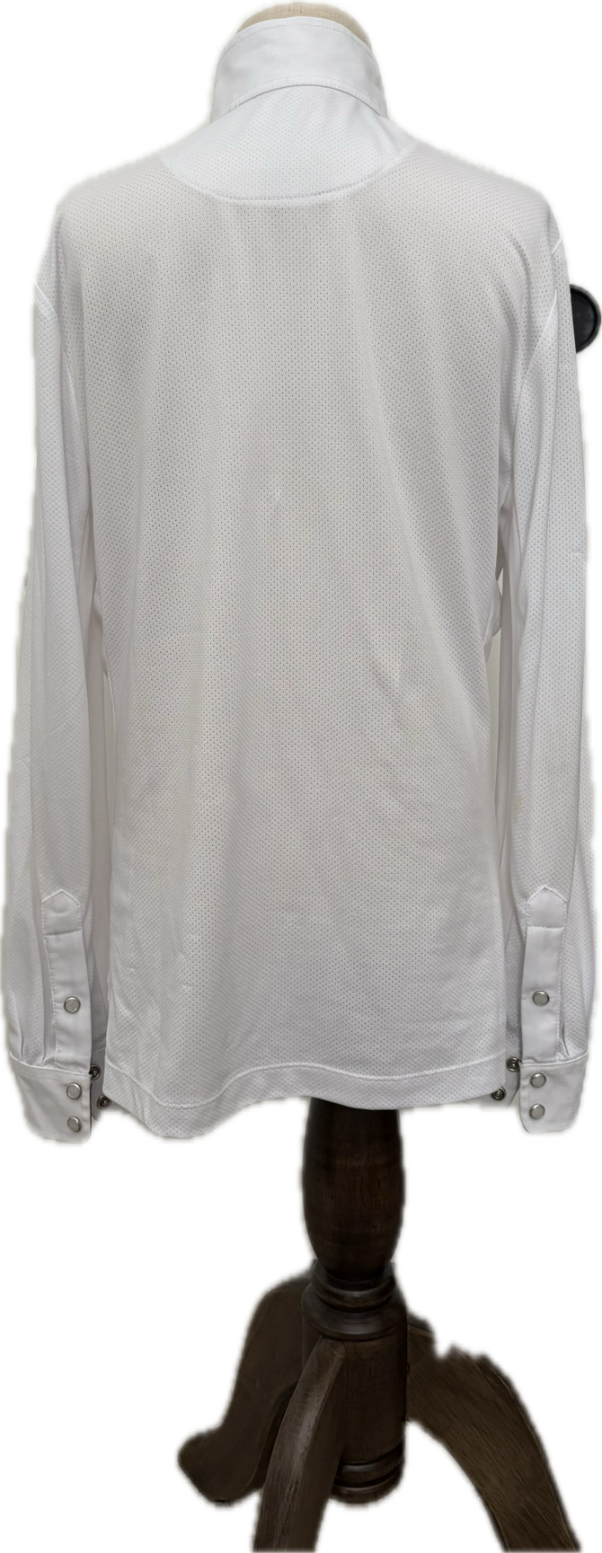 Romfh Kids' Sarah Long Sleeve Shirt - White/Skull - Child's Medium