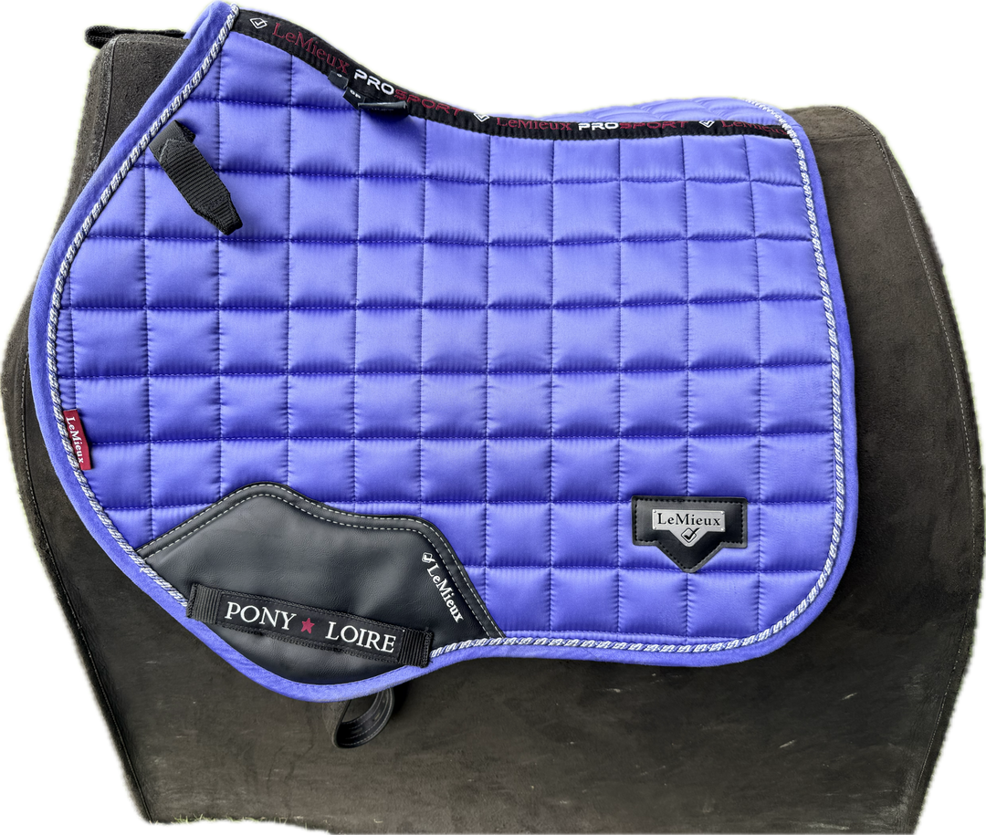 LeMieux Loire Saddle Pad - Bluebell - Pony